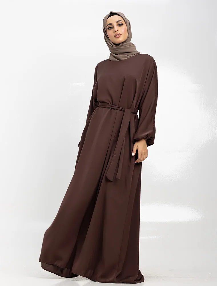Brown Essential Abaya